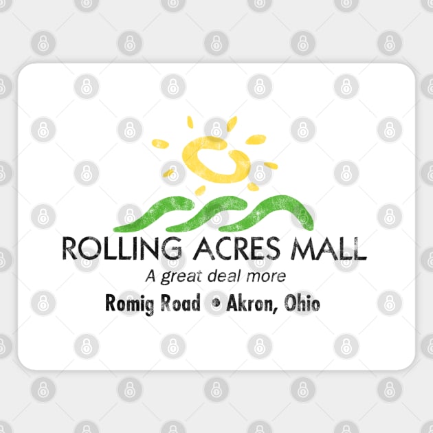 Rolling Acres Mall - Romig Road, Akron, Ohio Magnet by Turboglyde